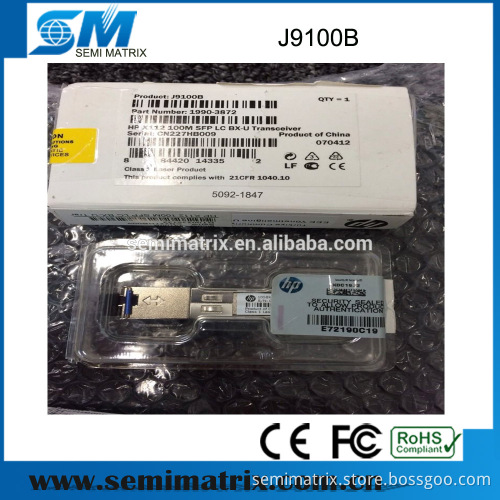 HP X112 100M SFP LC BX-U Transceiver J9100B